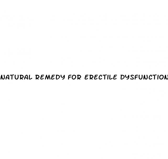 natural remedy for erectile dysfunction amazon