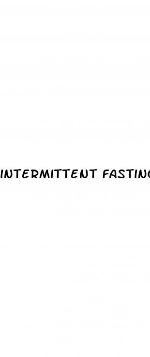 intermittent fasting and erectile dysfunction