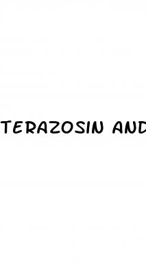 terazosin and erectile dysfunction