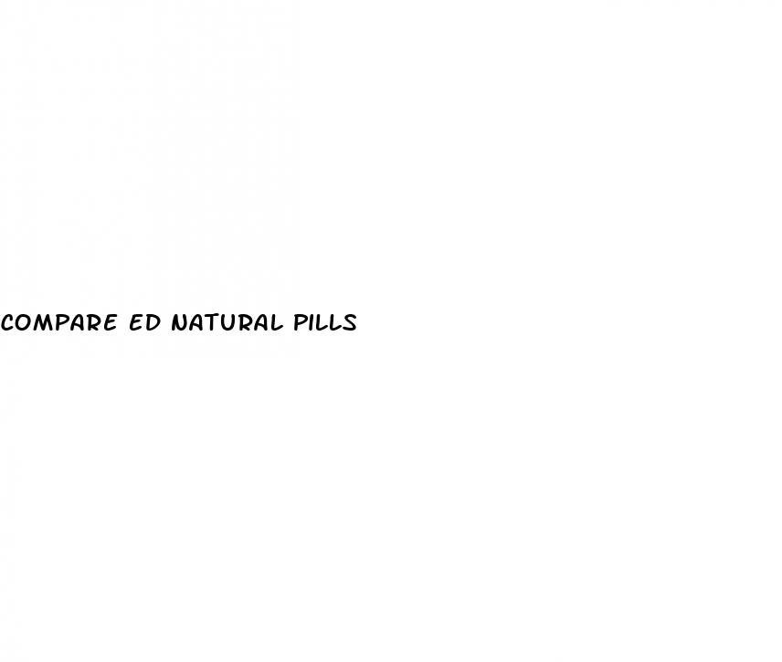 compare ed natural pills