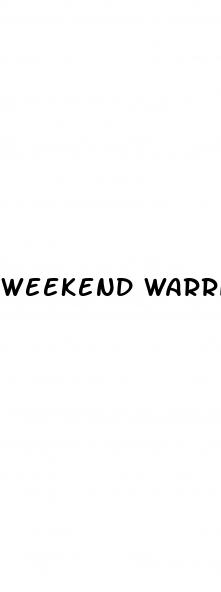 weekend warrior male enhancement pill 8 count bottle