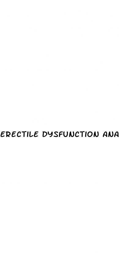 erectile dysfunction anatomy