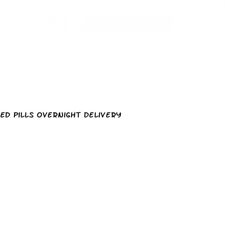 ed pills overnight delivery