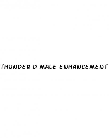 thunder d male enhancement