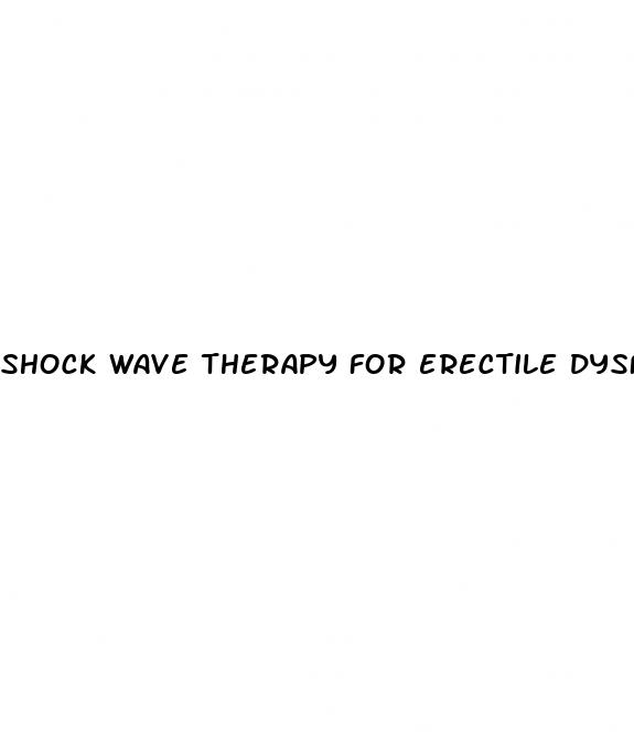 shock wave therapy for erectile dysfunction in bangalore