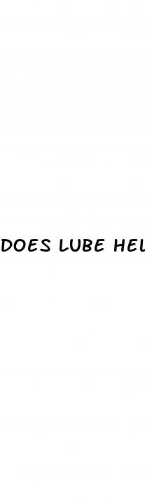 does lube help with erectile dysfunction