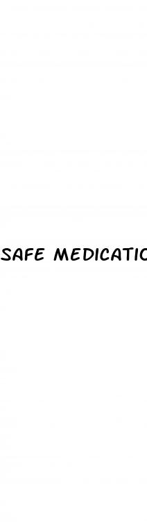 safe medication for erectile dysfunction