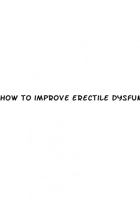 how to improve erectile dysfunction in diabetes