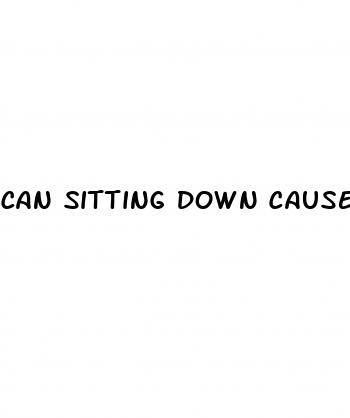 can sitting down cause erectile dysfunction