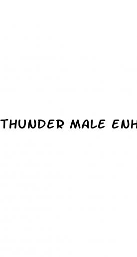 thunder male enhancement pills