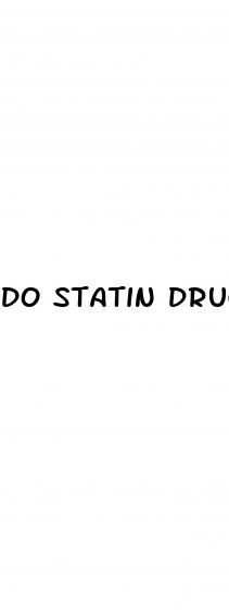 do statin drugs cause erectile dysfunction