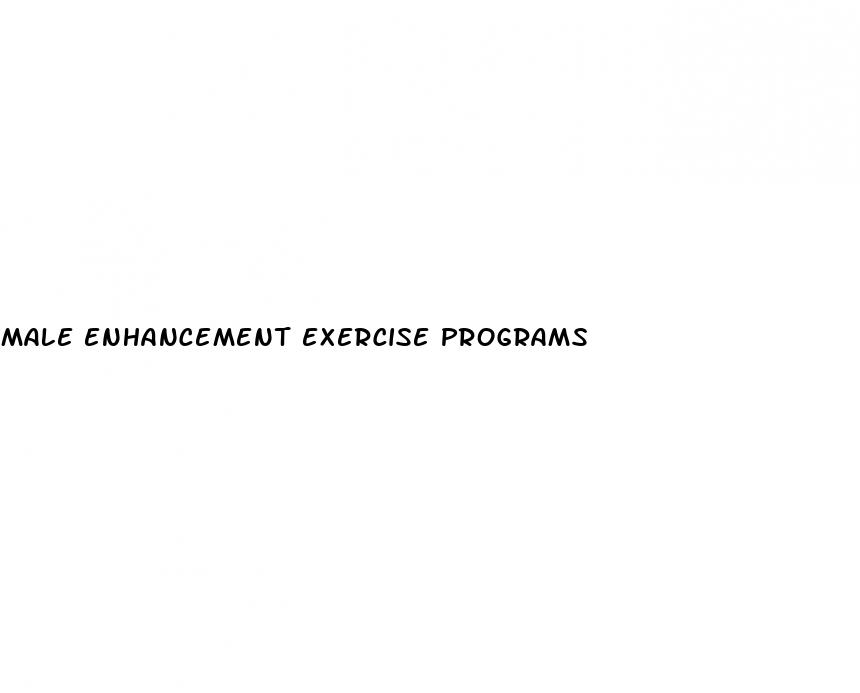 male enhancement exercise programs