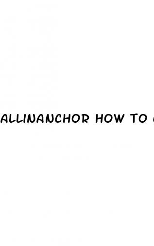 allinanchor how to cure erectile dysfunction naturally and permanently