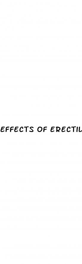 effects of erectile dysfunction on marriage