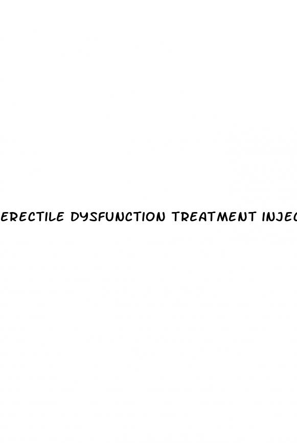 erectile dysfunction treatment injection