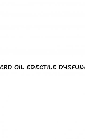 cbd oil erectile dysfunction pubmed