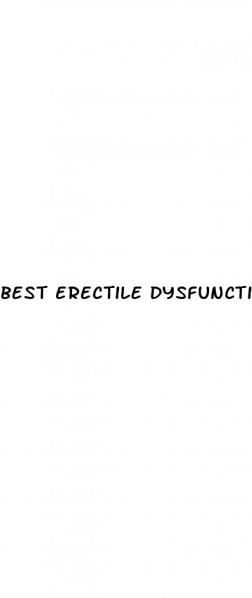 best erectile dysfunction pills