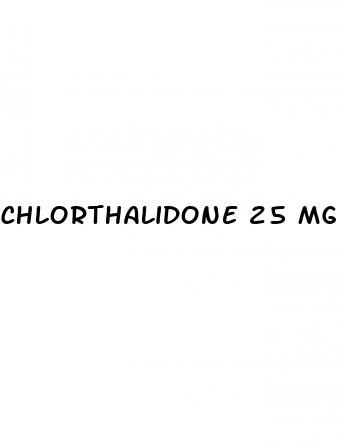 chlorthalidone 25 mg tablet and erectile dysfunction