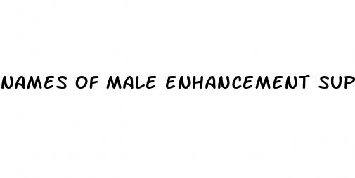 names of male enhancement supplements