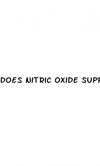 does nitric oxide supplements help with erectile dysfunction