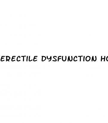 erectile dysfunction how to solve