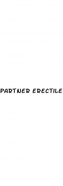 partner erectile dysfunction means