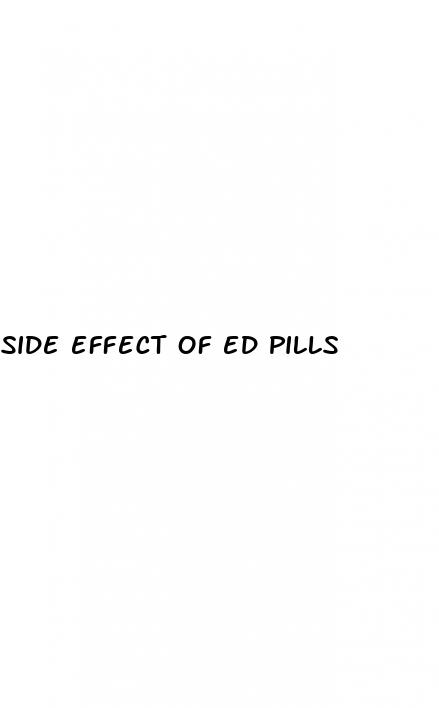 side effect of ed pills