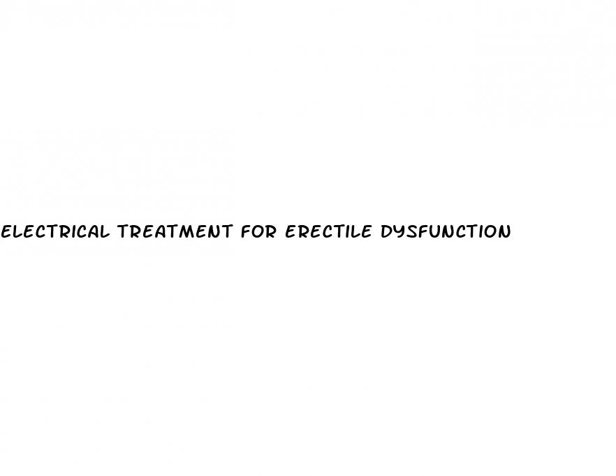 electrical treatment for erectile dysfunction