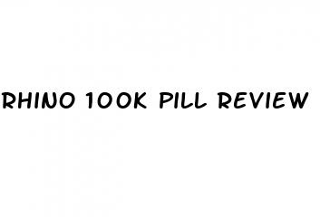 rhino 100k pill review