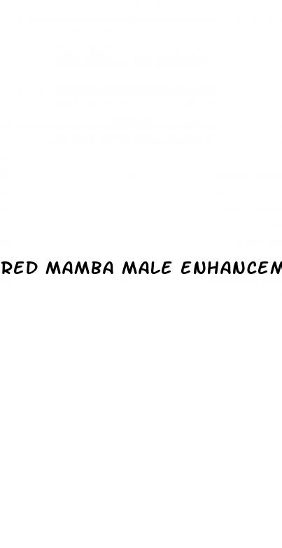 red mamba male enhancement pill