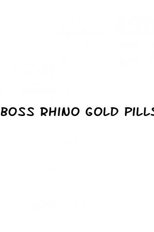 boss rhino gold pills