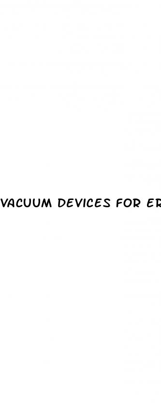 vacuum devices for erectile dysfunction treatment