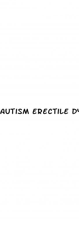 autism erectile dysfunction