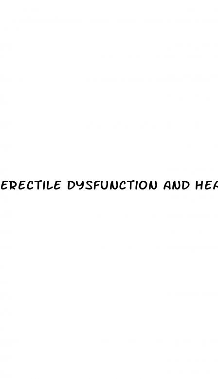 erectile dysfunction and heart disease