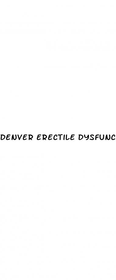 denver erectile dysfunction stem cell treatment