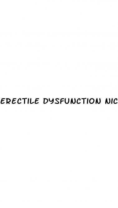 erectile dysfunction nice