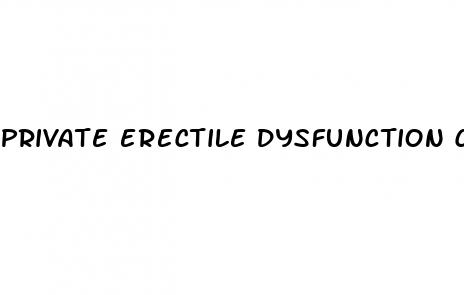 private erectile dysfunction clinic