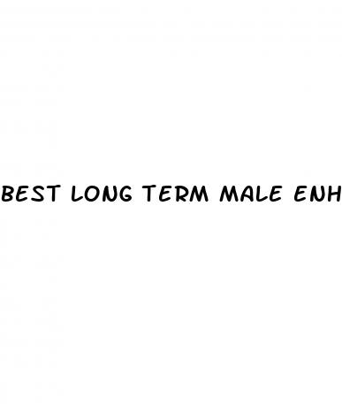 best long term male enhancement pill