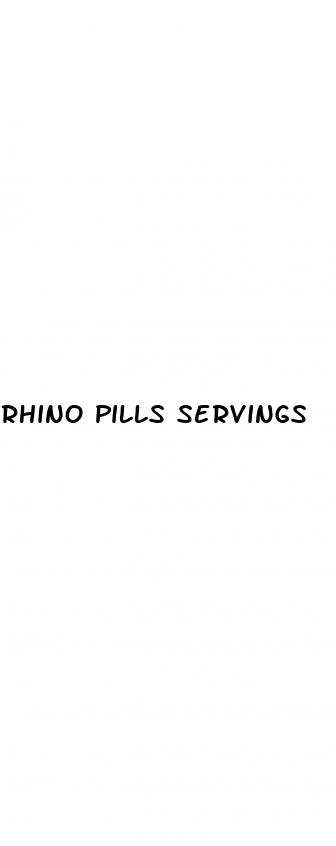 rhino pills servings