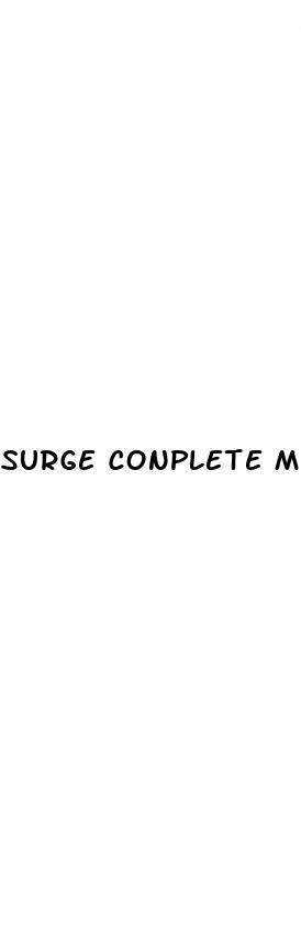 surge conplete male enhancement