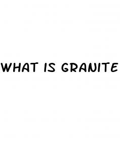 what is granite male enhancement