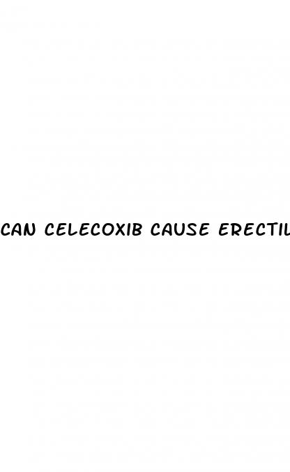 can celecoxib cause erectile dysfunction