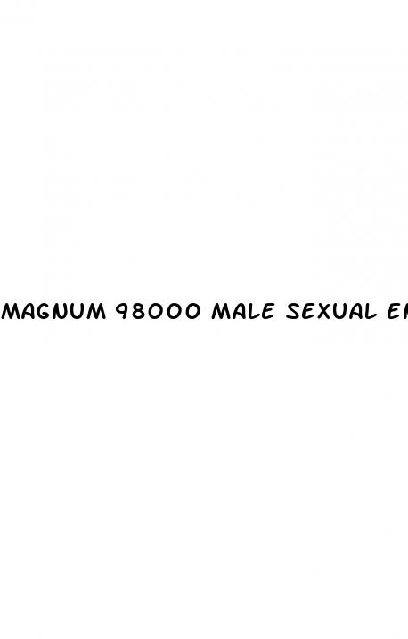 magnum 98000 male sexual enhancement xxl