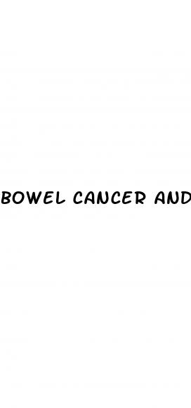 bowel cancer and erectile dysfunction