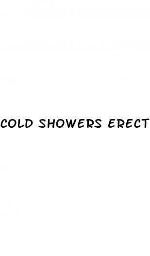 cold showers erectile dysfunction