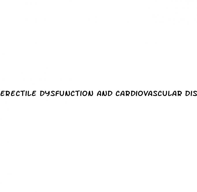 erectile dysfunction and cardiovascular disease