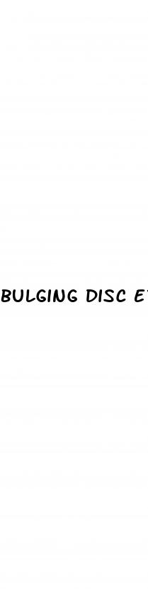 bulging disc erectile dysfunction