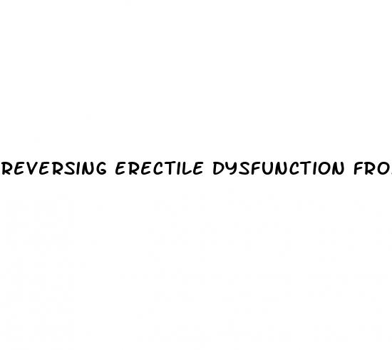 reversing erectile dysfunction from alcohol