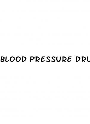 blood pressure drugs erectile dysfunction