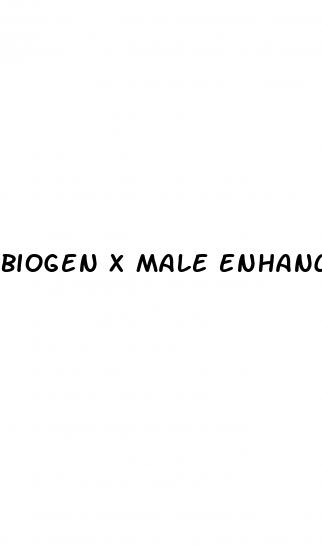 biogen x male enhancement cost